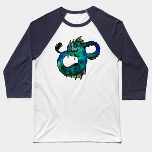 Sea Serpent Baseball T-Shirt